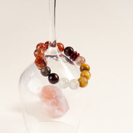 Confidence Career Golden Season Golden Tiger's Eye Lemon Quartz Handmade Bracelet·Earth｜Grounding — atmosphere image 1