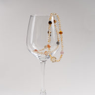 Confidence Career Fertile Gold Golden Tiger's Eye Gold Rutilated Quartz Handmade 3-Loop Bracelet·Earth｜Grounding — atmosphere image 1