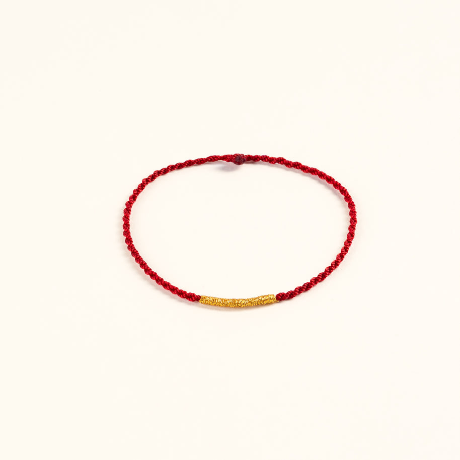 极细编织红绳 / Ultra Thin Braided Red Cord — main